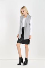 Knit Vest - Grey